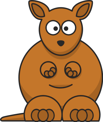 Detail Kangaroo Clipart Png Nomer 29