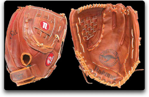 Detail Kangaroo Leather Gloves Baseball Nomer 19