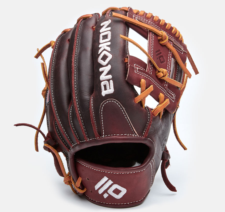 Detail Kangaroo Leather Gloves Baseball Nomer 7
