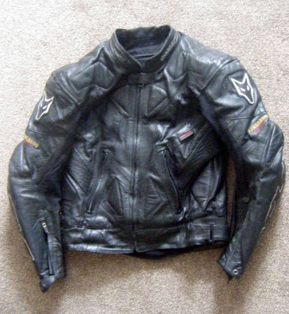 Detail Kangaroo Leather Jacket Motorcycle Nomer 53