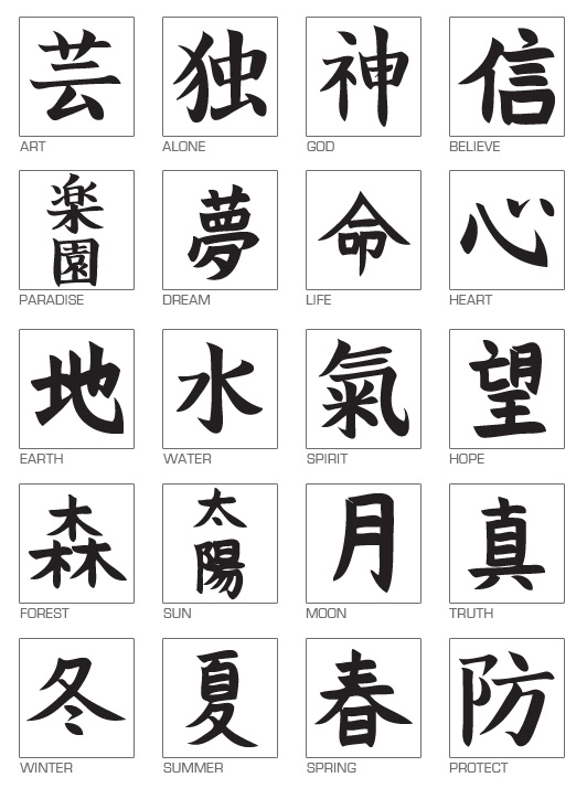 Detail Kanji Jepang Keren Dan Artinya Nomer 18