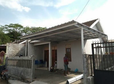 Detail Kanopi Rumah Baja Ringan Nomer 19