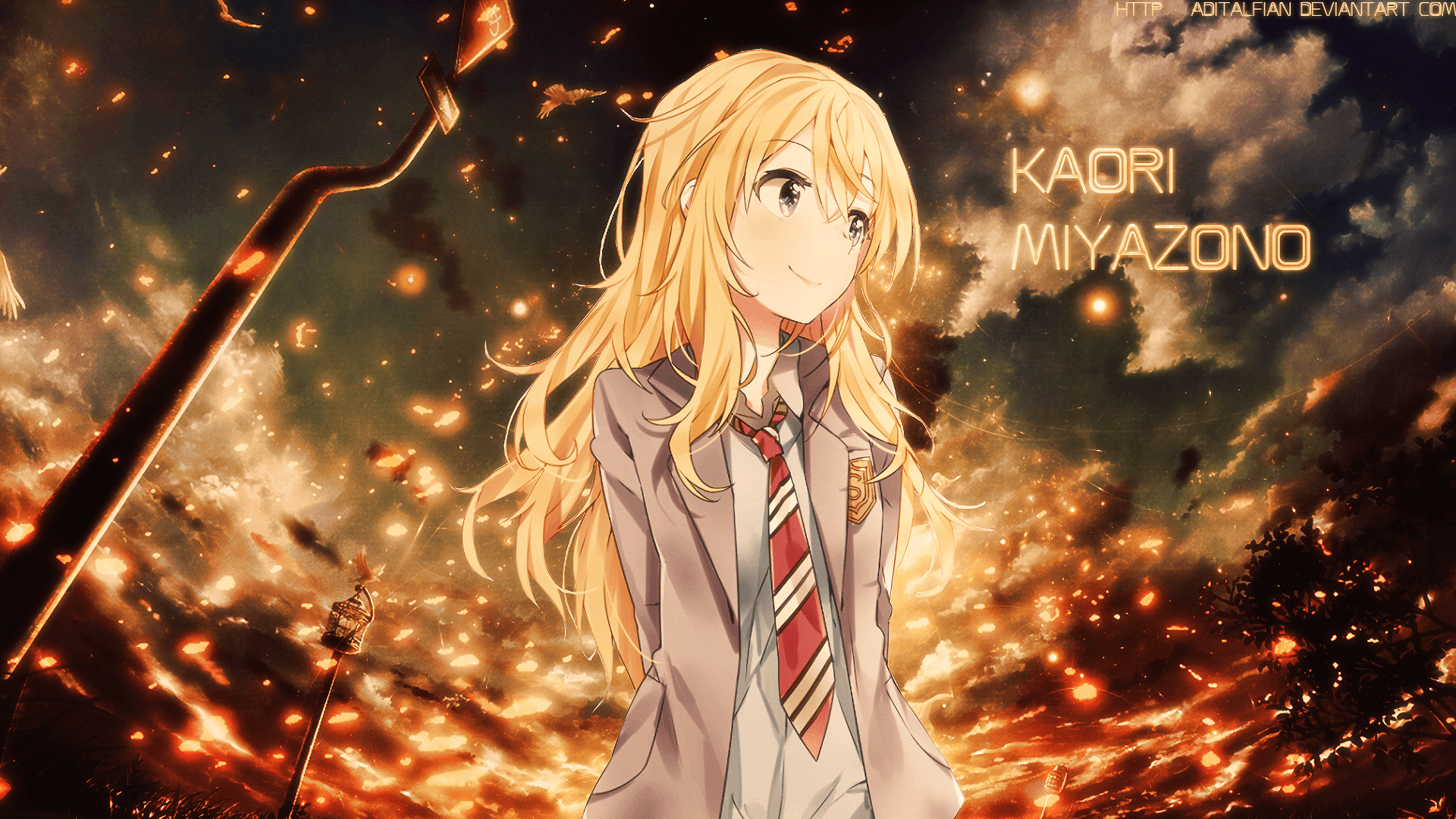 Detail Kaori Miyazono Wallpaper Nomer 8