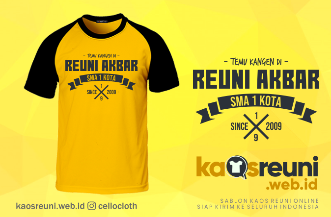 Detail Kaos Alumni Sekolah Nomer 19