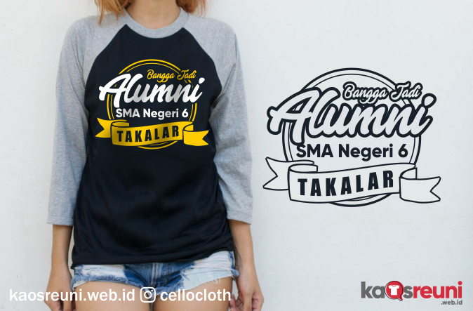 Detail Kaos Alumni Sekolah Nomer 9