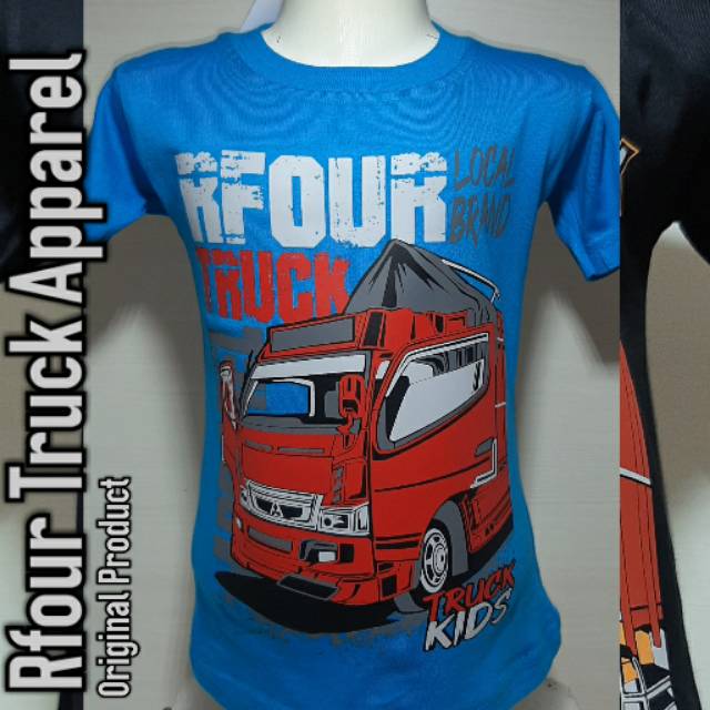 Detail Kaos Anak Gambar Truk Nomer 14