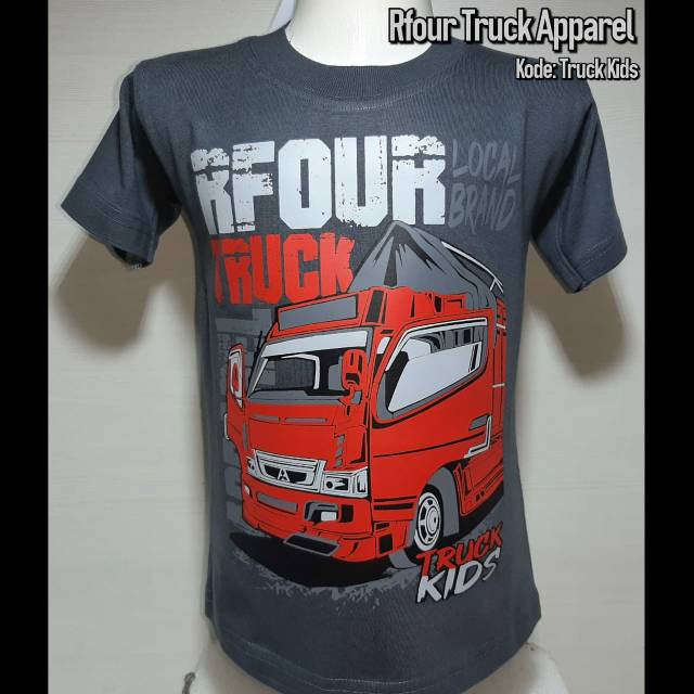 Detail Kaos Anak Gambar Truk Nomer 19