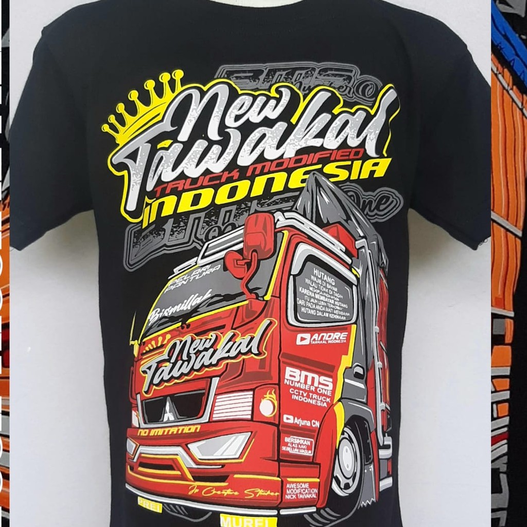 Detail Kaos Anak Gambar Truk Nomer 26