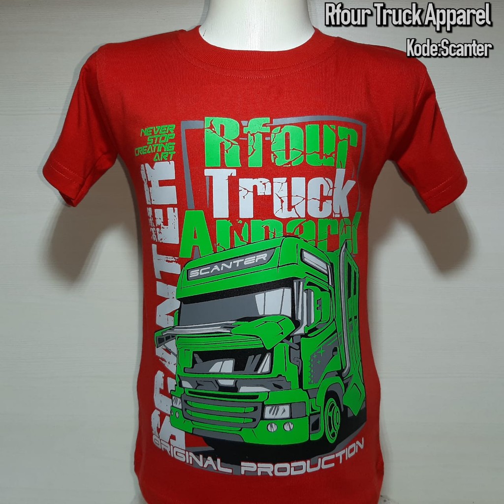 Detail Kaos Anak Gambar Truk Nomer 46