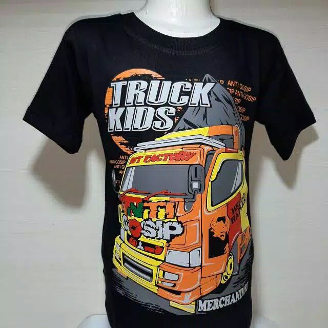 Detail Kaos Anak Gambar Truk Nomer 10