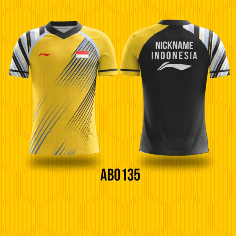 Kaos Badminton Gambar Lambang Badminton - KibrisPDR