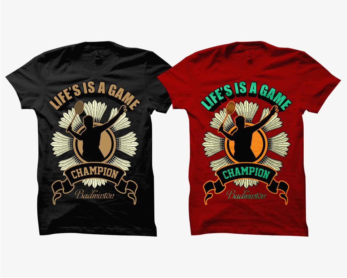 Detail Kaos Badminton Gambar Lambang Badminton Nomer 36