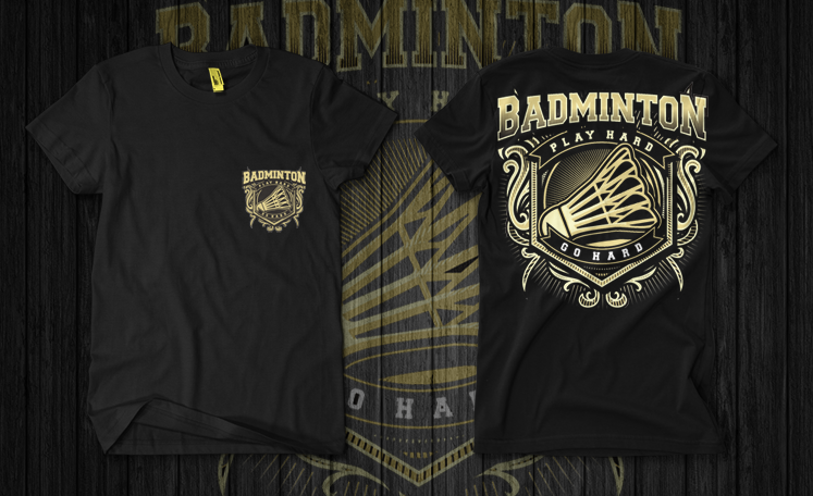 Detail Kaos Badminton Gambar Lambang Badminton Nomer 52