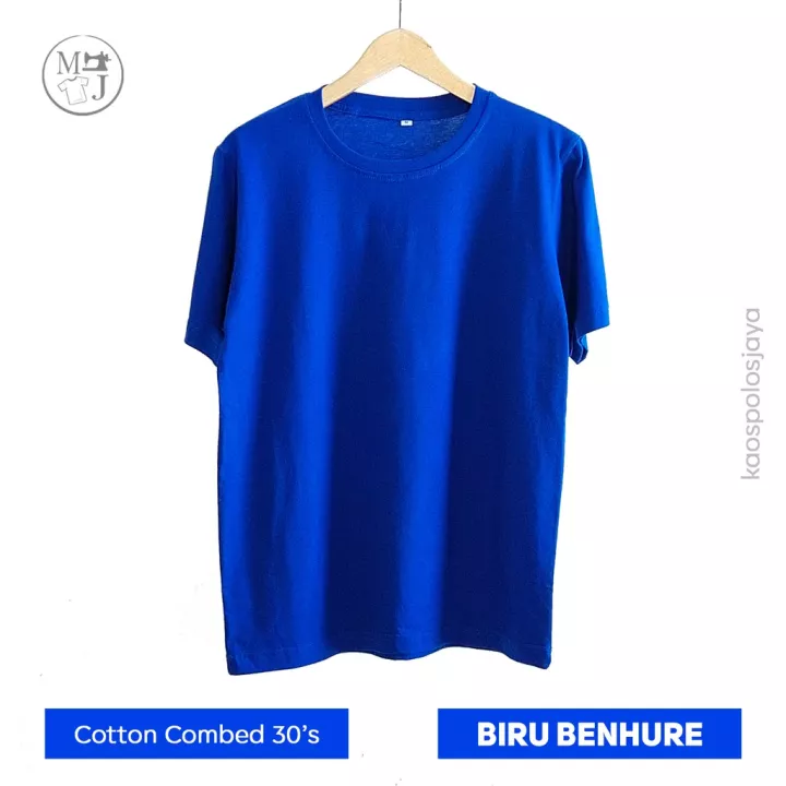 Detail Kaos Biru Polos Nomer 28