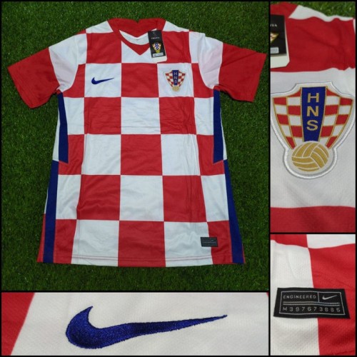 Detail Kaos Bola Kroasia Nomer 4