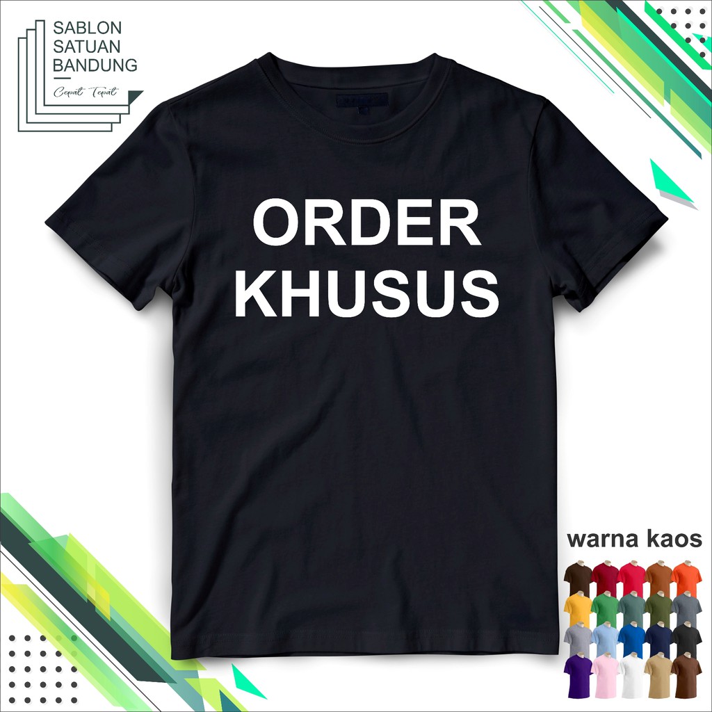 Kaos Desain Sendiri - KibrisPDR