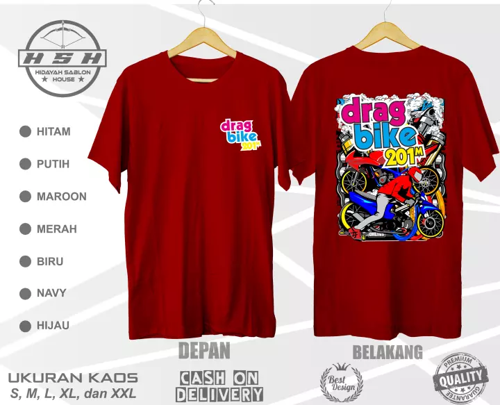 Detail Kaos Drag 201m Nomer 50