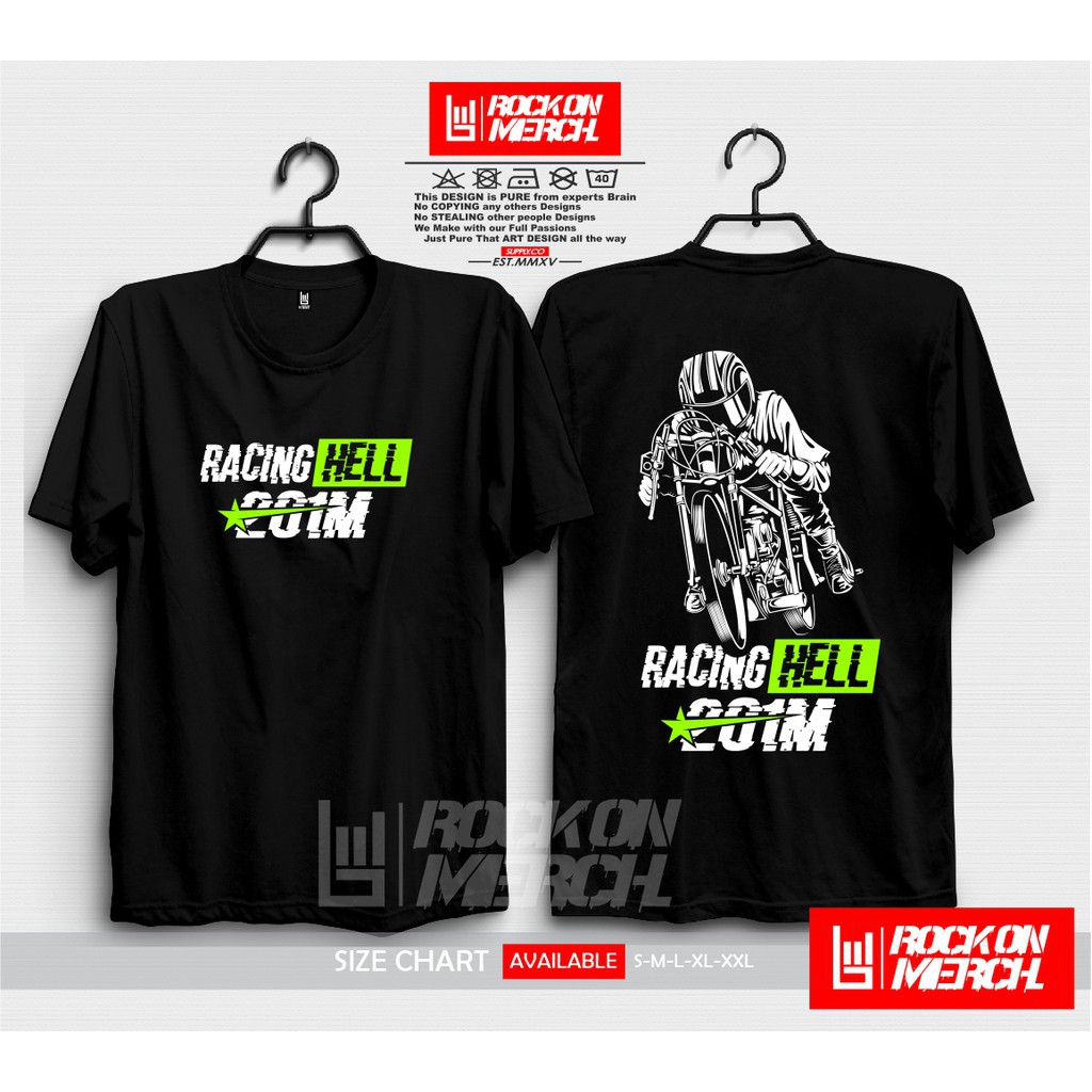 Detail Kaos Drag Racing 201m Nomer 2