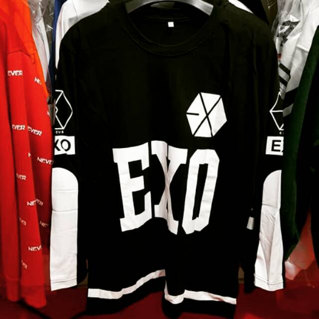 Detail Kaos Exo Lengan Panjang Nomer 2