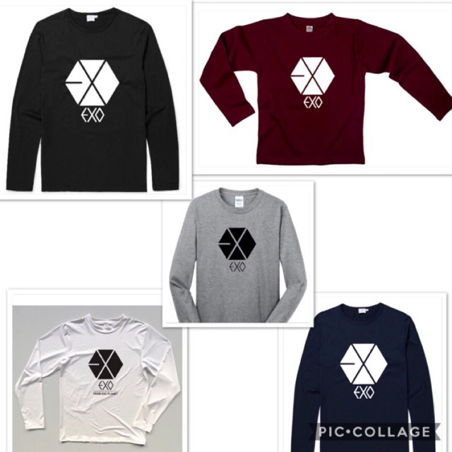 Detail Kaos Exo Lengan Panjang Nomer 13