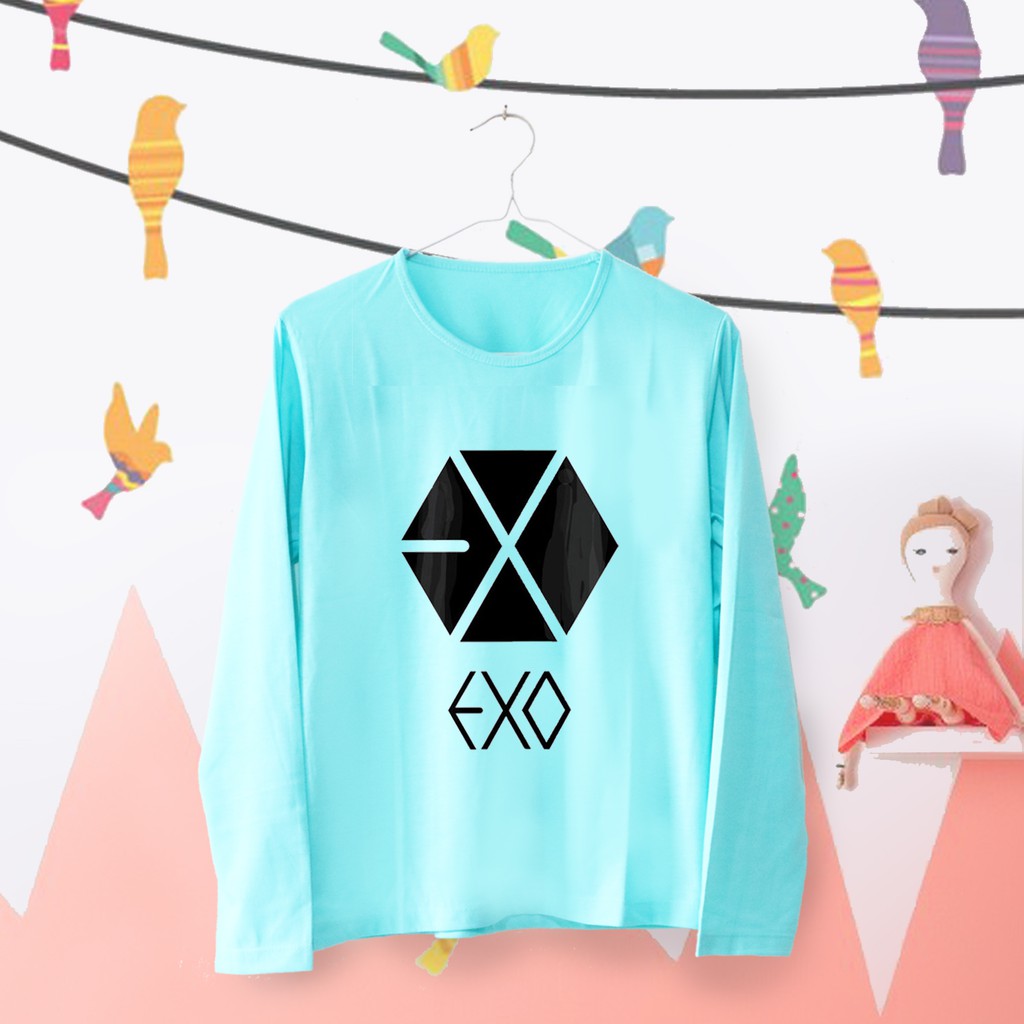 Detail Kaos Exo Lengan Panjang Nomer 19