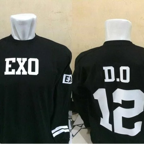 Detail Kaos Exo Lengan Panjang Nomer 24