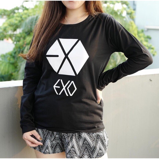 Detail Kaos Exo Lengan Panjang Nomer 25