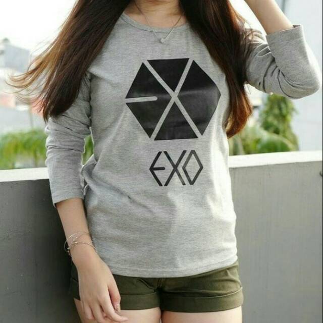 Detail Kaos Exo Lengan Panjang Nomer 36