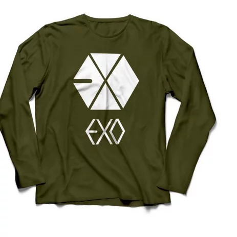 Detail Kaos Exo Lengan Panjang Nomer 37