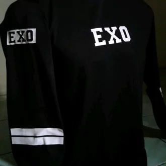 Detail Kaos Exo Lengan Panjang Nomer 53