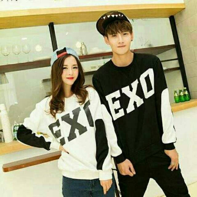 Detail Kaos Exo Lengan Panjang Nomer 55