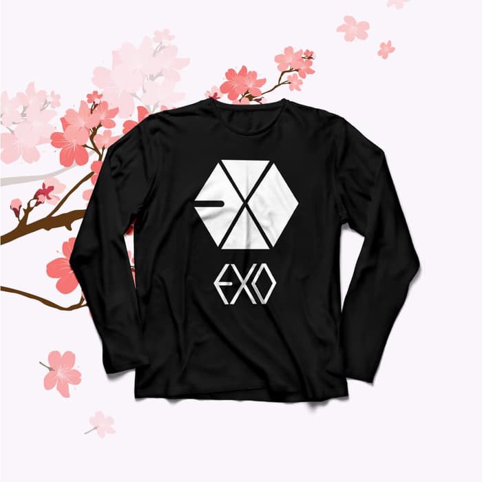 Detail Kaos Exo Lengan Panjang Nomer 8