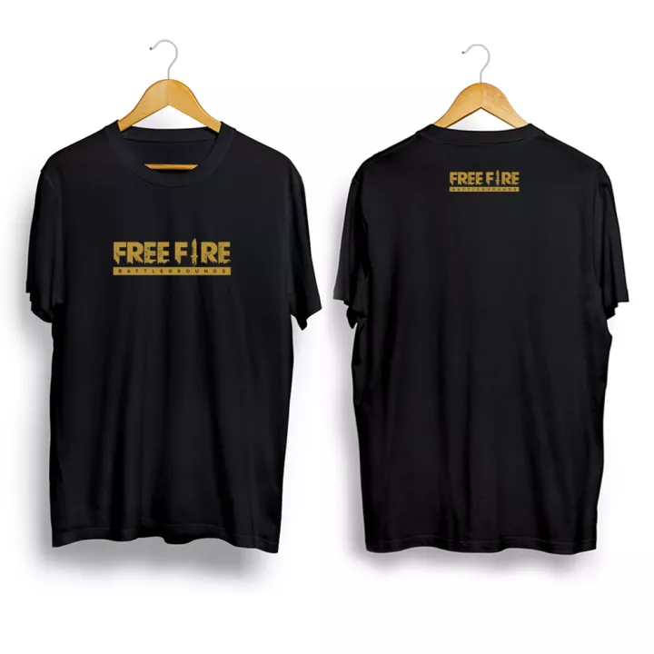 Detail Kaos Free Fire Depan Belakang Nomer 29