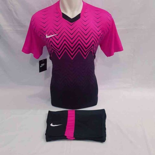 Detail Kaos Futsal Warna Pink Nomer 16