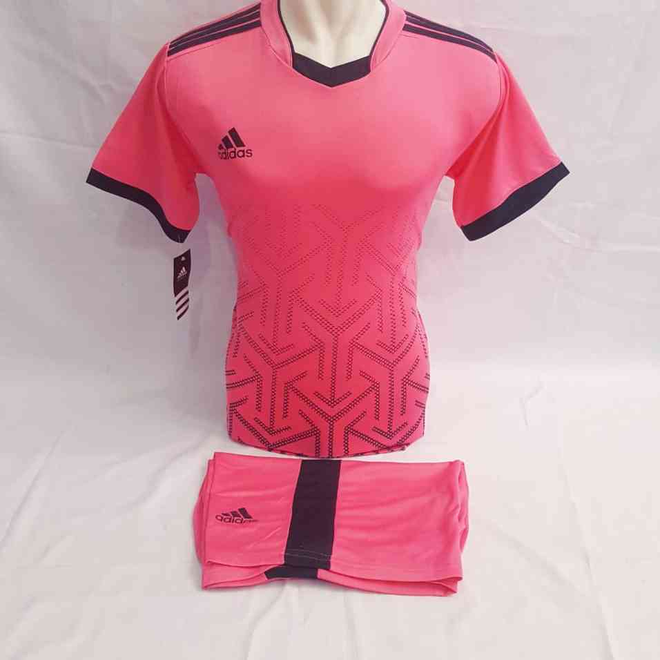 Detail Kaos Futsal Warna Pink Nomer 27