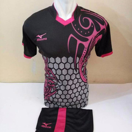 Detail Kaos Futsal Warna Pink Nomer 40