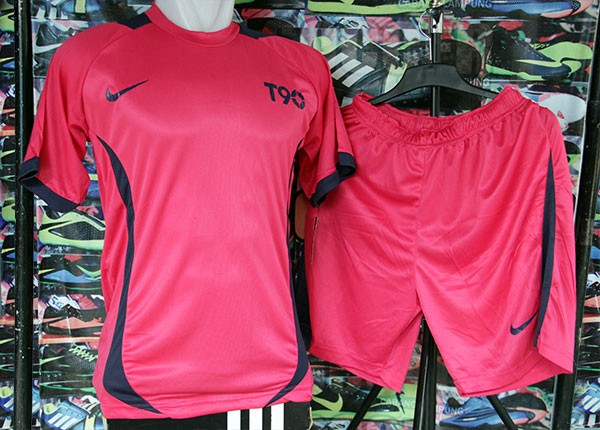 Detail Kaos Futsal Warna Pink Nomer 57