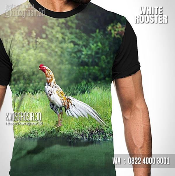 Detail Kaos Gambar Ayam Aduan Nomer 19