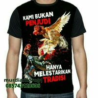 Detail Kaos Gambar Ayam Aduan Nomer 7