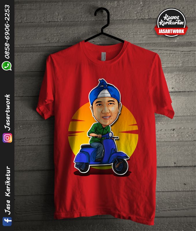 Detail Kaos Gambar Karikatur Nomer 5