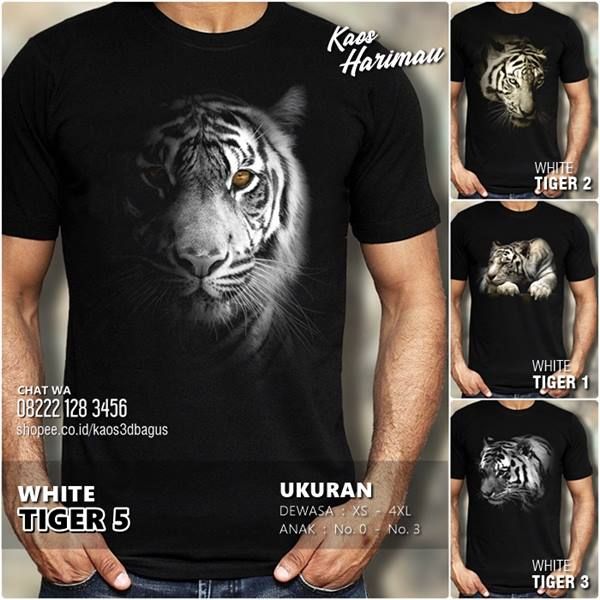 Detail Kaos Gambar Macan Nomer 16