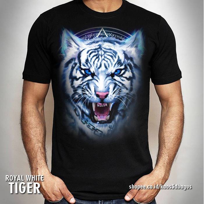 Detail Kaos Gambar Macan Nomer 3