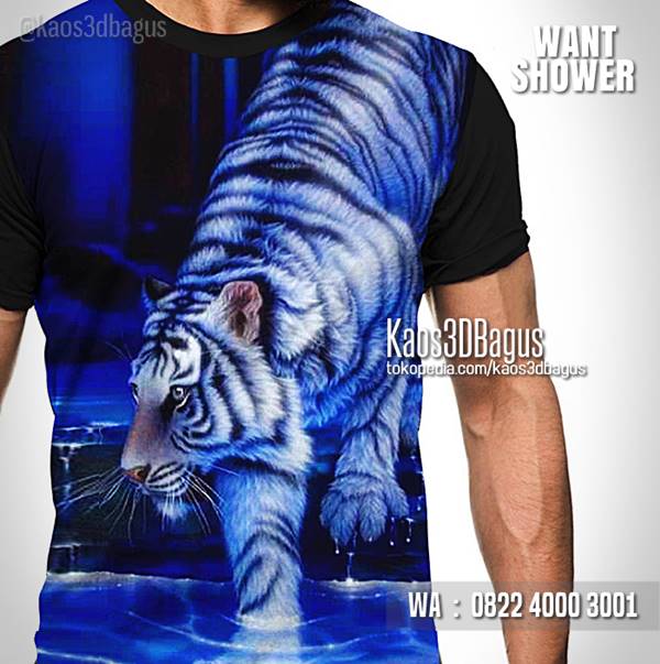 Detail Kaos Gambar Macan Nomer 29