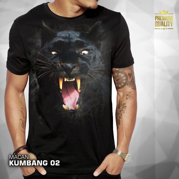 Detail Kaos Gambar Macan Nomer 32