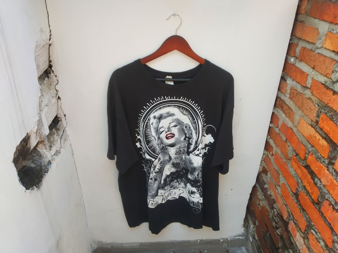 Detail Kaos Gambar Marilyn Monroe Nomer 13