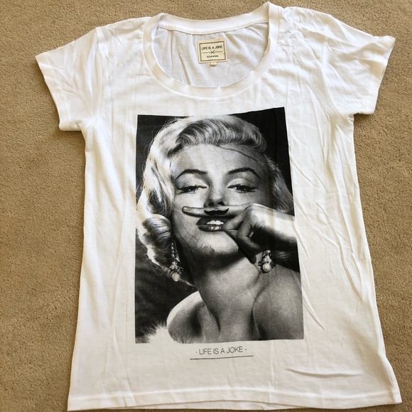 Detail Kaos Gambar Marilyn Monroe Nomer 48