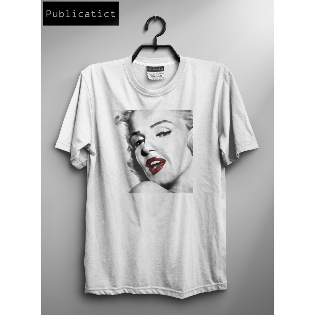 Detail Kaos Gambar Marilyn Monroe Nomer 50