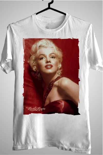 Detail Kaos Gambar Marilyn Monroe Nomer 53