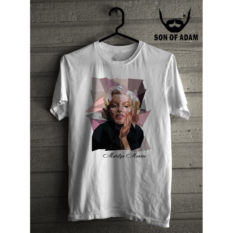 Detail Kaos Gambar Marilyn Monroe Nomer 8