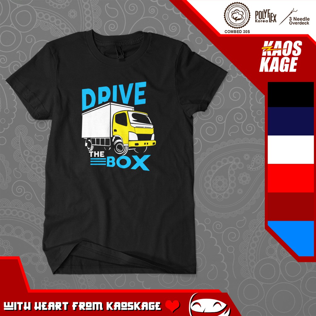 Detail Kaos Gambar Mobil Truk Nomer 20